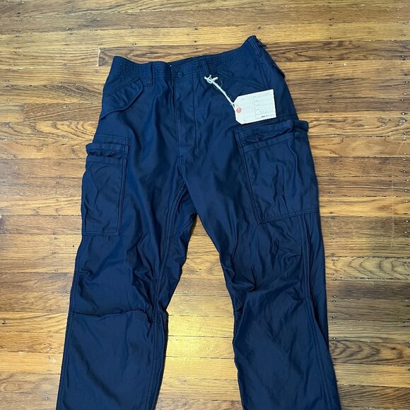 Sassafras Overgrown Pants (Navy, Medium)